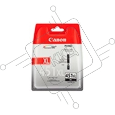 Картридж струйный CLI-451XLBK (6472B001) для Canon PIXMA iP7240, MG5440, 6340, Черный, 4425стр.
