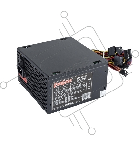 Блок питания 400W Exegate XP400, ATX, SC, black, 12cm fan, 24p+4p, 3*SATA, 2*IDE, FDD + кабель 220V с защитой от выдергивания