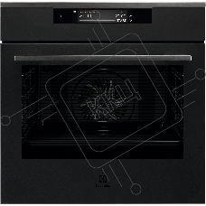 Духовой шкаф электрический Electrolux KOEAP31WT черный, встраиваемый