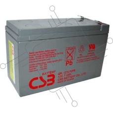 Аккумулятор 12V 7.2Ah CSB GPL1272 F2FR (GPL1272 F2FR) огнестойкие