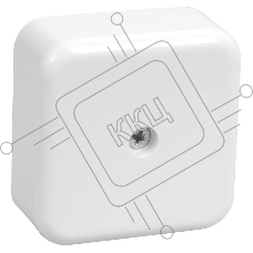 Коробка КМ41206-01 распаячная Iek UKO10-050-050-020-K01 для о/п 50х50х20 мм белая (4 клеммы 3мм2)
