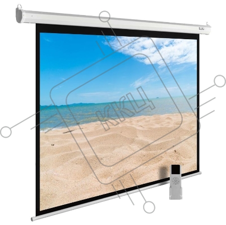 Экран Cactus 180x240см MotoExpert CS-PSME-240x180-WT 4:3 настенно-потолочный рулонный белый (моторизованный привод)