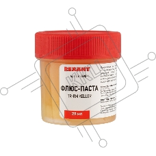 Флюс для пайки REXANT, паста TR-RM KELLER, 20 мл, банка, блистер