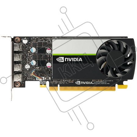 Видеокарта VGA PNY NVIDIA QUADRO T1000, 4 GB GDDR6/128 bit, PCI Express 4.0 x16, 4x mDP, PG172