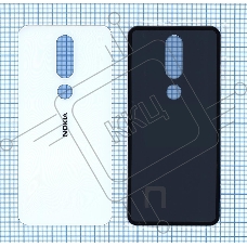 Задняя крышка для Nokia X6 белый