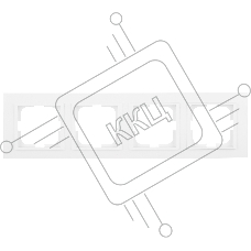 Ovivo Рамка 4-местн. МИНА (MINA), белый, 401-010000-228