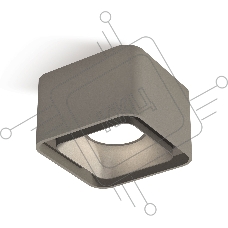 Светильник Ambrella Light XS7834003 SGR/SSL серый песок/серебро песок MR16 GU5.3 (C7834, N7703)