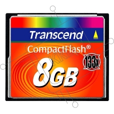 Флеш карта CF 8Gb Transcend TS8GCF133 w/o adapter