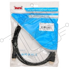 Кабель аудио-видео Buro HDMI (m)/Mini HDMI (m) 1.8м. феррит.кольца позолоченные контакты черный