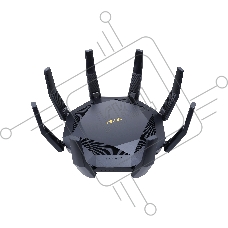 Роутер ASUS RT-AX89X, 802.11b/g/n/ac/ax, до 1148+4804 бит/c, 2,4 + 5 гГц, 8 антенны, USB, GBT LAN
