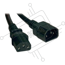 Кабель электропитания ITK PDU 3х1,5 5М с разъемами С13-C14 ITKКабель электропитания PDU 3х1,5 5М с разъемами С13-C14