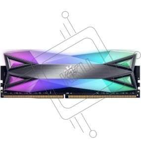 Модуль памяти 8GB ADATA DDR4 3200 DIMM XPG SPECTRIX D60G RGB Grey Gaming Memory AX4U32008G16A-ST60 Non-ECC, CL16, 1.35V, Heat Shield, RTL