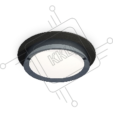 Комплект встраиваемого светильника Ambrella light XC8051007 SBK/PPH черный песок/графит полированный GX53 (C8051, N8133)