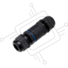 Кабельный коннектор I-образный (3PIN  0,5-1,5мм2) IP68 REXANT