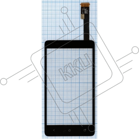 Сенсорное стекло (тачскрин) для HTC One SU T528w, черное