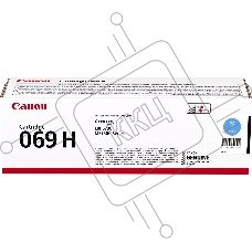 Картридж лазерный Canon CRG 069 H C