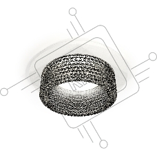 Комплект встраиваемого светильника Ambrella light XC6512041 SWH/BK белый песок/тонированный MR16 GU5.3 (C6512, N6151)