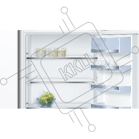 Встраиваемый холодильник Bosch KIS87AF30R белый (двухкамерный)