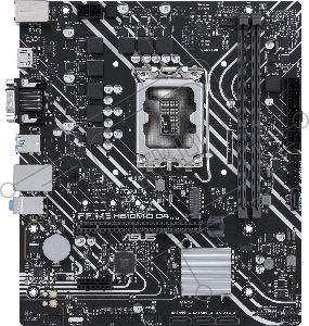 Материнская плата ASUS PRIME H610M-D D4 Soc-1700 Intel H610 2xDDR4 mATX AC`97 8ch(7.1) GbLAN+VGA+HDMI