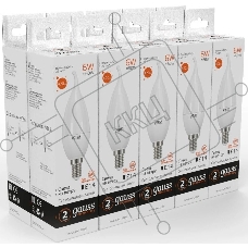 Лампа светодиодная LED Gauss Elementary Candle Tailed E14 6Вт 3000К
