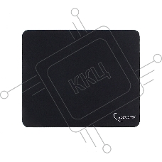 Коврик для мыши Gembird MP-BLACK, чёрный, размеры 250*200*2мм, полиэстер+резина
