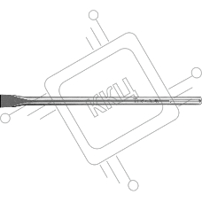 Зубило плоское Kraftool ALLIGATOR 29332-25-400_z01 SDS-max 25x400мм