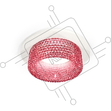 Комплект встраиваемого светильника Ambrella light XC6512042 SWH/PI белый песок/розовый MR16 GU5.3 (C6512, N6152)
