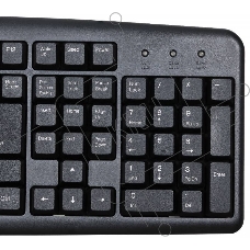 Клавиатура Oklick 100M/100M HW3 черный USB