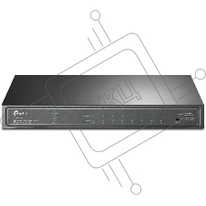 Коммутатор TP-Link JetStream 8-Port Gigabit Smart Switch with 4-Port PoE+, 4× Gigabit PoE+ Ports, 802.3at/af, 62 W PoE Power, Desktop Steel CaseIntegration with Omada SDN Controller, 802.1Q VLAN, STP/RSTP/MSTP, IGMP Snooping, 802.1p/DSCP QoS, ACL, 802.1x,