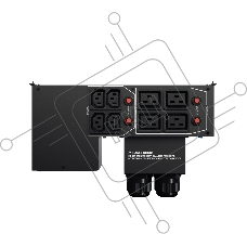 Блок Service Bypass PDU CyberPower MBP60AHVIEC82U 5kVa – 10kVa, 2U, Input/Output Hardwire Kit x 1, IEC C13 x 4, IEC C19 x 4, 288 x 88 x 141, 2.8kg