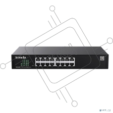 Коммутатор облачный управляемый Tenda TEG2216D 16x1 Gbит/с, металлический корпус