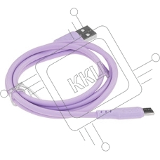 Кабель Defender F207, USB 2.0 (AM) - Type C, 1метр, 2.4А, силиконовая оплетка, красный.