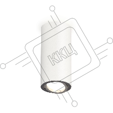 Светильник Ambrella Light XS7442003 SWH/PSL белый песок/серебро полированное MR16 GU5.3 (C7442, N7003)