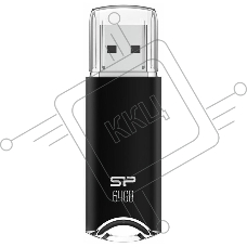 Флешь диск USB Flash 64Gb Silicon Power Helios H02, USB 2.0, Black