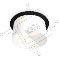 Комплект встраиваемого светильника Ambrella light XC8051016 SBK/FR черный песок/белый матовый GX53 (C8051, N8402)