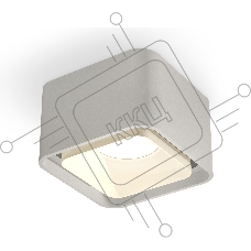 Светильник Ambrella Light XS7834010 SGR/FR серый песок/белый матовый MR16 GU5.3 (C7834, N7755)