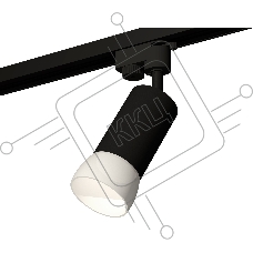 Светильник Ambrella light XT6323190 SBK/FR черный песок/белый матовый MR16 GU5.3 (A2521, C6323, N6258)