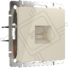 Телефонная розетка RJ-11 (слоновая кость)
