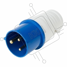 Вилка 023 переносная 2Р+РЕ 32А 220В IP44 REXANT