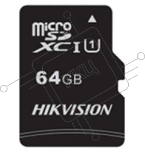 Флеш карта microSDHC 64GB Hikvision HS-TF-C1(STD)/64G/ZAZ01X00/OD <HS-TF-C1(STD)/64G/ZAZ01X00/OD>  (без SD адаптера) R/W Speed 92/30MB/s , V30