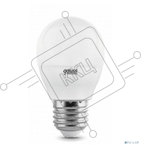 Лампа GAUSS LED Elementary Globe 6W E27 2700K Арт.LD53216