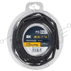 Трубка термоусадочная ТТУ нг-LS 5/2.5 черный (уп.2м) IEK UDR12-005-D25-002-K02-T