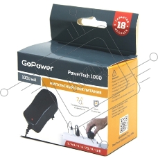 Блок питания GoPower PowerTech 1000 универсальн. импульсный (1/100)