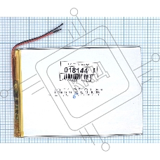 Аккумулятор Li-Pol (батарея) 3.5*100*135мм 2pin 3.7V/5200mAh