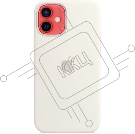 Чехол MagSafe для iPhone 12 mini iPhone 12 mini Silicone Case with MagSafe - White
