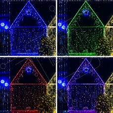 Контроллер с радиопультом для RGB-гирлянд