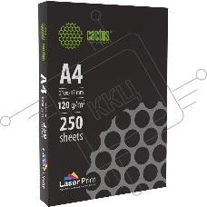 Бумага Cactus CS-LPA4120250 A4/120г/м2/250л./белый для лазерной печати
