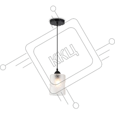 Светильник Ambrella light TR3409 BK черный E27 max 60W D120*1000