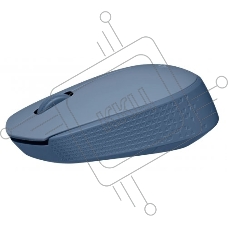 Мышь беспроводная Logitech M171 голубой, 1000 dpi, радиоканал, USB, кнопки - 3