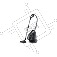 Пылесос Panasonic MC-CJ917K черный, 2300 Вт, уборка сухая, пылесборник мешок 6 л